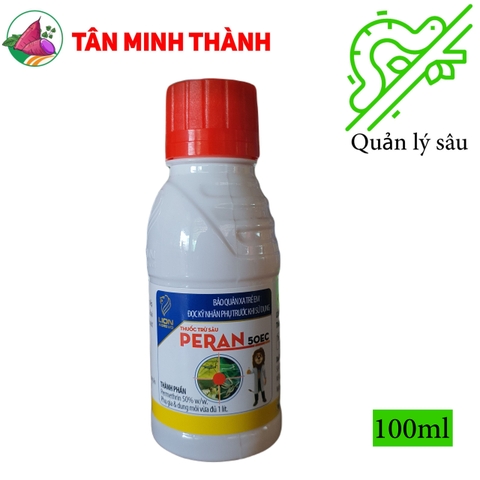 Peran 50EC - Thuốc trừ sâu cuốn lá, sâu đục quả, bọ xít muỗi, sâu đục thân, sâu xanh, sâu vẽ bùa, rệp sáp, rầy nâu