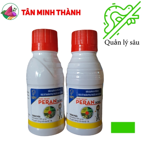 Peran 50EC - Thuốc trừ sâu cuốn lá, sâu đục quả, bọ xít muỗi, sâu đục thân, sâu xanh, sâu vẽ bùa, rệp sáp, rầy nâu