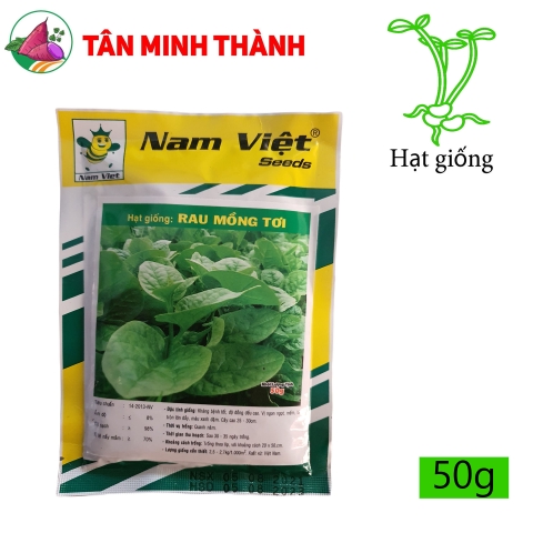 Rau Mồng Tơi - Hạt giống Nam Việt