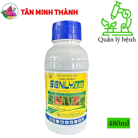 Senly 2.1SL - Thuốc bạc lá, cháy bìa lá, khô vằn, phấn trắng, sương mai, giả sương mai, thán thư