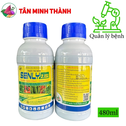 Senly 2.1SL - Thuốc bạc lá, cháy bìa lá, khô vằn, phấn trắng, sương mai, giả sương mai, thán thư