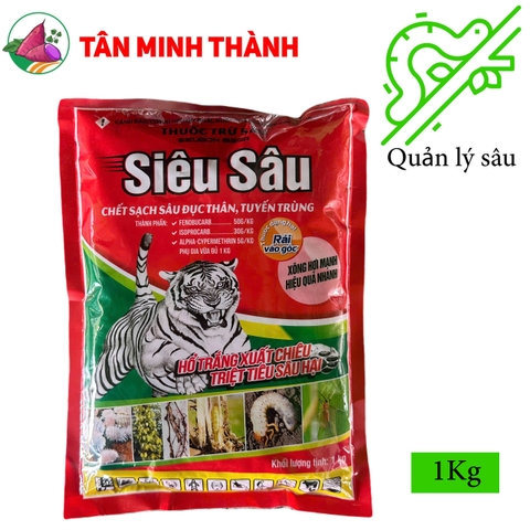 Sieugon 85GR Siêu Sâu - Thuốc hạt trị tuyến trùng, sâu đục thân, rệp sáp, sùng hà