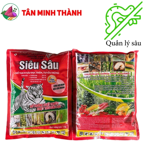 Sieugon 85GR Siêu Sâu - Thuốc hạt trị tuyến trùng, sâu đục thân, rệp sáp, sùng hà
