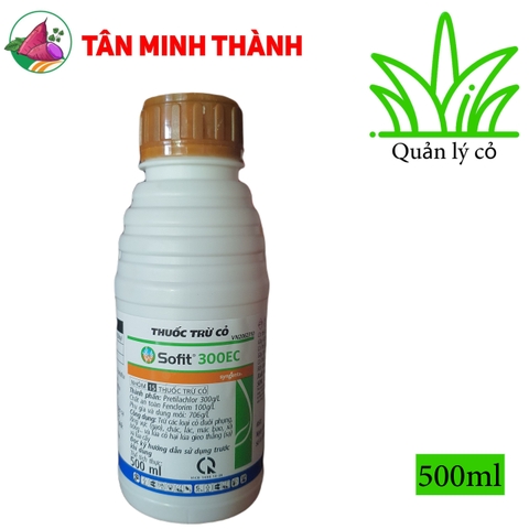 Sofit 500EC - Thuốc trừ cỏ diệt mầm cho lúa, diệt cỏ đuôi phụng, cỏ chác lác, cỏ lồng vực