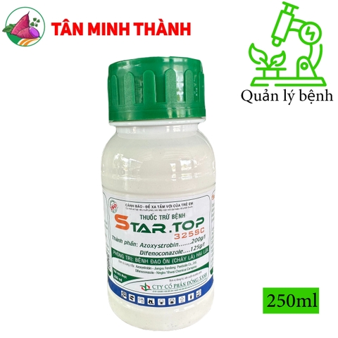Star top 325SC - Thuốc đặc trị đạo ôn, thối cổ gié, cháy lá