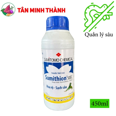 Sumithion 50EC - Thuốc trừ sâu cuốn lá, bọ trĩ, ra hoa mận