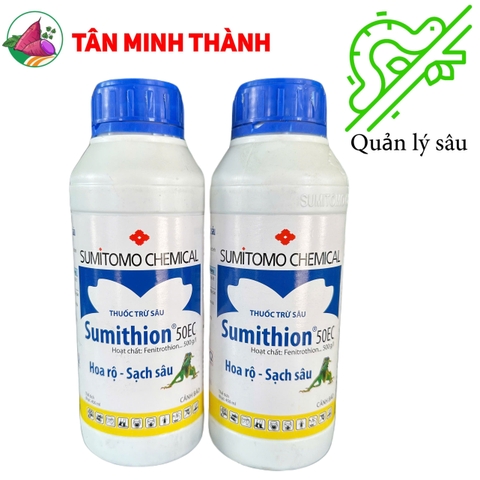 Sumithion 50EC - Thuốc trừ sâu cuốn lá, bọ trĩ, ra hoa mận