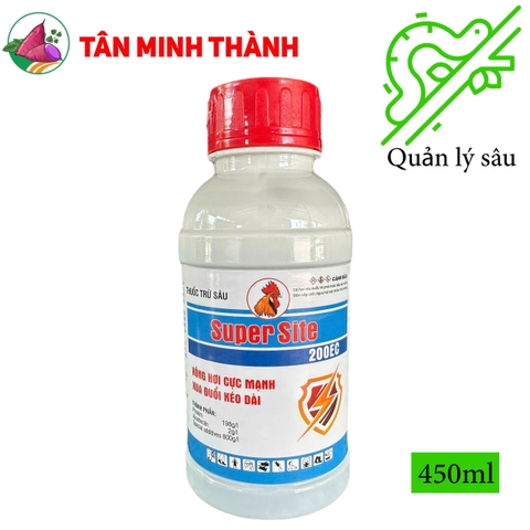 Super Site 200EC - Thuốc xông hơi, trừ sâu khoang, sâu cuốn lá, bọ xít, sâu xanh, bọ nhảy