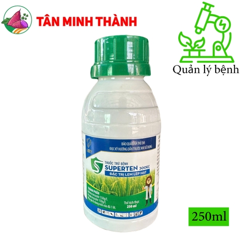 Super Ten 300EC - Thuốc trừ bệnh lem lép hạt, xanh lá đồng, sáng hạt