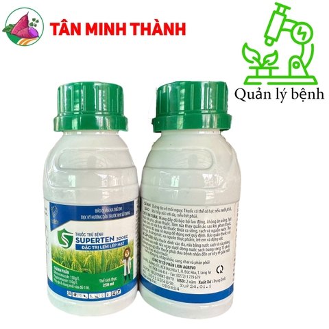 Super Ten 300EC - Thuốc trừ bệnh lem lép hạt, xanh lá đồng, sáng hạt
