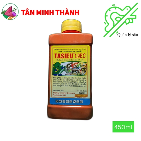 Tasieu 1.9EC - Thuốc trừ sâu sinh học, đặc trị sâu cuốn lá, bọ cánh tơ, sâu xanh, nhện đỏ, sâu vẽ bùa, rệp sáp, bọ xít, sâu tơ