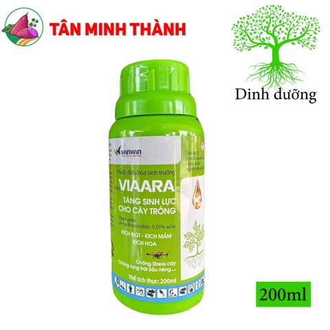 ThalyBas Viaara 0.01SL - Thuốc kích đọt, kích hoa, kích mầm, xanh lá, to trái