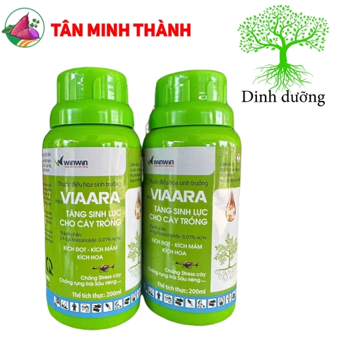 ThalyBas Viaara 0.01SL - Thuốc kích đọt, kích hoa, kích mầm, xanh lá, to trái