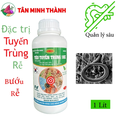 Tiêu Tuyến Trùng - Thuốc trừ sâu sinh học đặc trị tuyến trùng bướu rễ