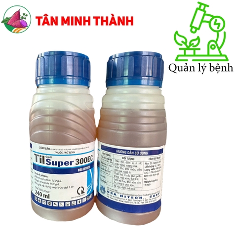 Til Cali Super 300EC - Thuốc trừ bệnh thán thư, đốm lá, rỉ sắt, sương mai