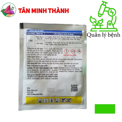 Totan 200WP - Thuốc đặc trị vi khuẩn, thối nhũn, vàng lá, héo xanh, lép vàng, thối trái, đốm lá