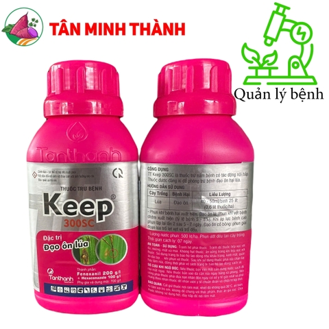 TT Keep 300SC -Thuốc đặc trị đạo ôn, thối cổ gié, xanh lá