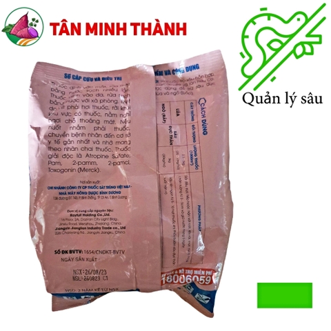 Vibam 5GR - Thuốc trừ sâu dạng hạt đặc trị sâu đục thân, tuyến trùng, rệp sáp, sâu năn, sùng đất