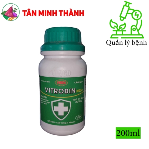 Vitrobin 320SC - Thuốc trừ bệnh đạo ôn, lem lép hạt, thối cổ gié