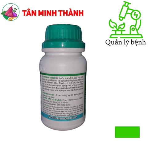Vitrobin 320SC - Thuốc trừ bệnh đạo ôn, lem lép hạt, thối cổ gié