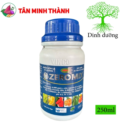 Zeromix - Thuốc nano bạc, nano đồng, kích kháng, tăng năng suất