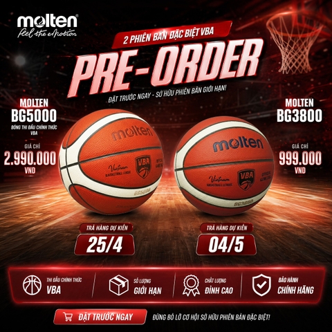 Bóng rổ Molten B7G5000-VBA – Size 7