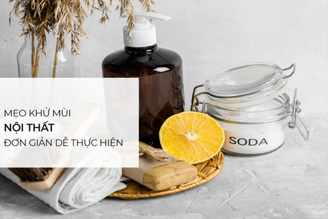 Cách khử mùi đồ nội thất gỗ công nghiệp hiệu quả