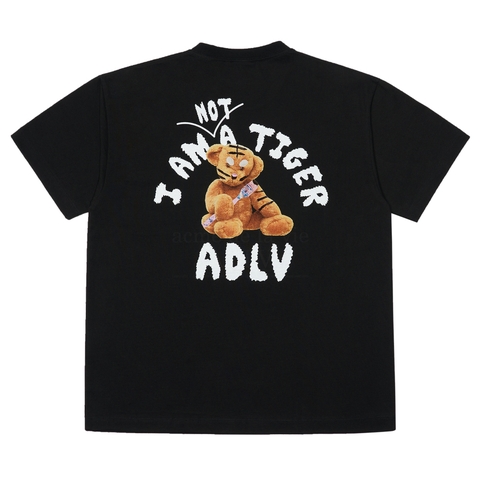 Áo Phông ADLV Logo Hổ Màu Đen
