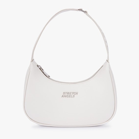 Túi Đeo Vai Stretch Angels Macaron Hobo A-21F-SWBG01144-MTL Màu Trắng