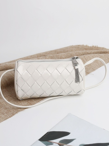 Túi Trống Mini Bottega Veneta Da Dê 20cm