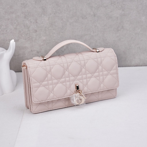 Túi Xách My Dior Mini Bag Da Cừu 20cm Màu Hồng