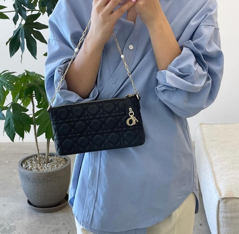 Túi Đeo Vai Miss Dior Mini Midi Bag Da Cừu Size 20cm