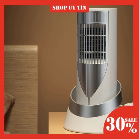 Máy sưởi gốm mini 1200wath để bàn làm việc, đổ tự ngắt điện