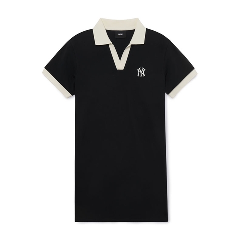 Váy Polo MLB One Piece 3FOPB0333-50BKS Màu Đen