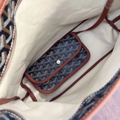 Túi Xách Goyard Hobo Remake Korea Da Bê
