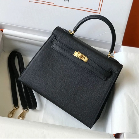 Túi Hermes Kelly Remake Hàn Da Bò Togo Size 22cm
