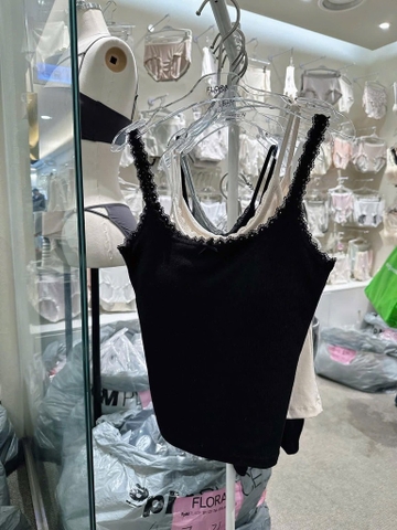Áo dây ren nơ Hàn quốc