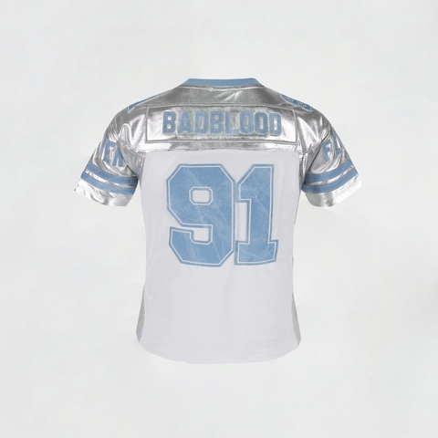 Áo Croptop Badblood 91 Màu Xanh