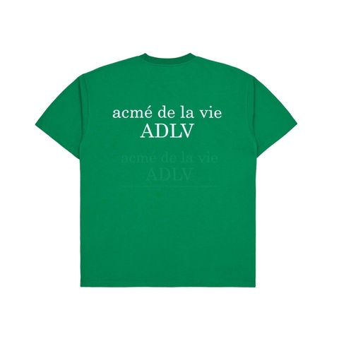 Áo Phông ADLV Basic Logo Màu Xanh Lá Cây