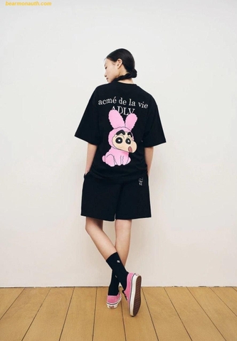 Áo Phông ADLV Fuzzy Rabbit Shinchan 2025