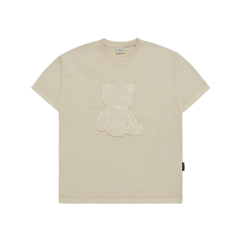 Áo Phông ADLV Tshirt Gấu Thêu Chỉ Nổi
