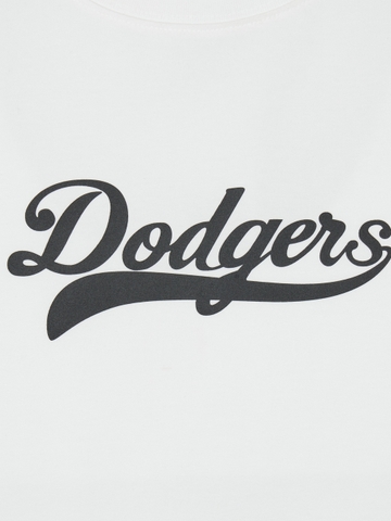 Áo Phông Croptop Los Angeles Dodgers 3FTSV1243-07WHS Màu Trắng
