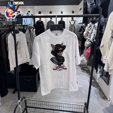 Áo Phông Lifework Short Sleeve Tee trắng size M