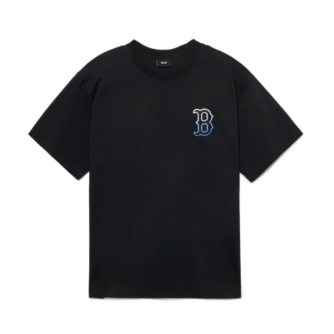 Áo Phông MLB Gradation Logo Chữ B Loang Tshirt 3ATSM0633-43BKS Màu Đen