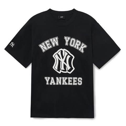 Áo Phông MLB NY Tshirt 3ATSV0233-50BKS Màu Đen