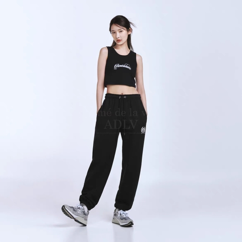Áo Tank Top Crop ADLV Màu Đen