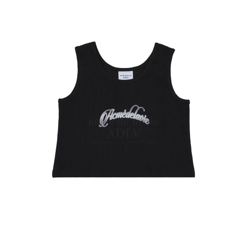 Áo Tank Top Crop ADLV Màu Đen