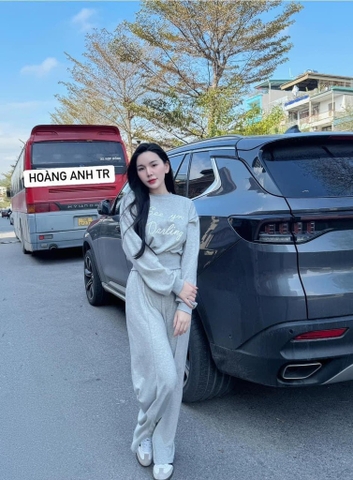 Bộ Quần Áo Chữ Hàn See You Darling