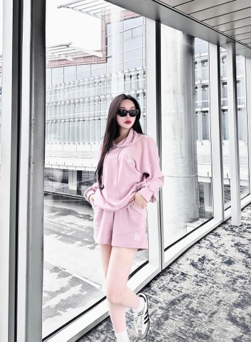 Bộ Quần Áo Có Mũ LA Hàn Quốc