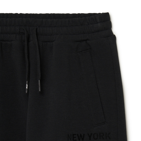 Bộ Quần Áo Nỉ MLB Size Kid Màu Đen